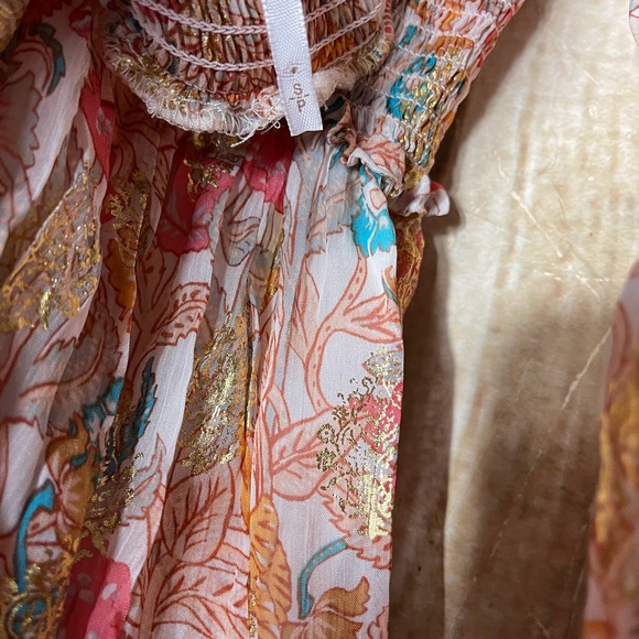 New Free People Ophelia Maxi Dress Size S $300 - Picture 5 of 7